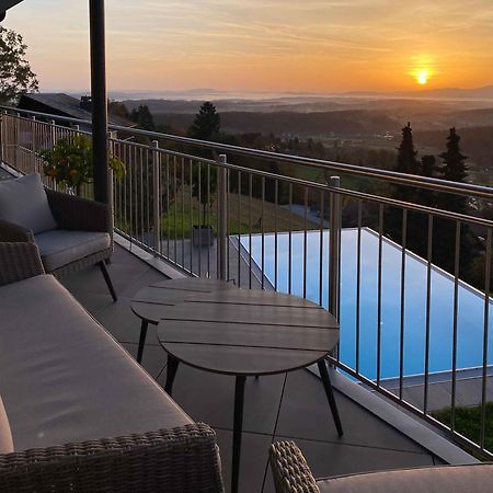Greim15 --- Ganzes Ferienhaus Mit Fernsicht, Pool, Wellness 도이치란즈베르그 외부 사진