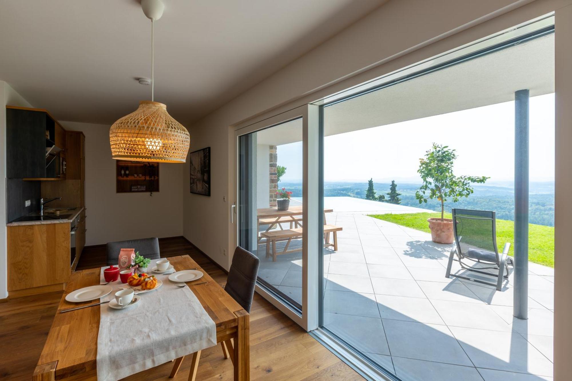 Greim15 --- Ganzes Ferienhaus Mit Fernsicht, Pool, Wellness 도이치란즈베르그 외부 사진
