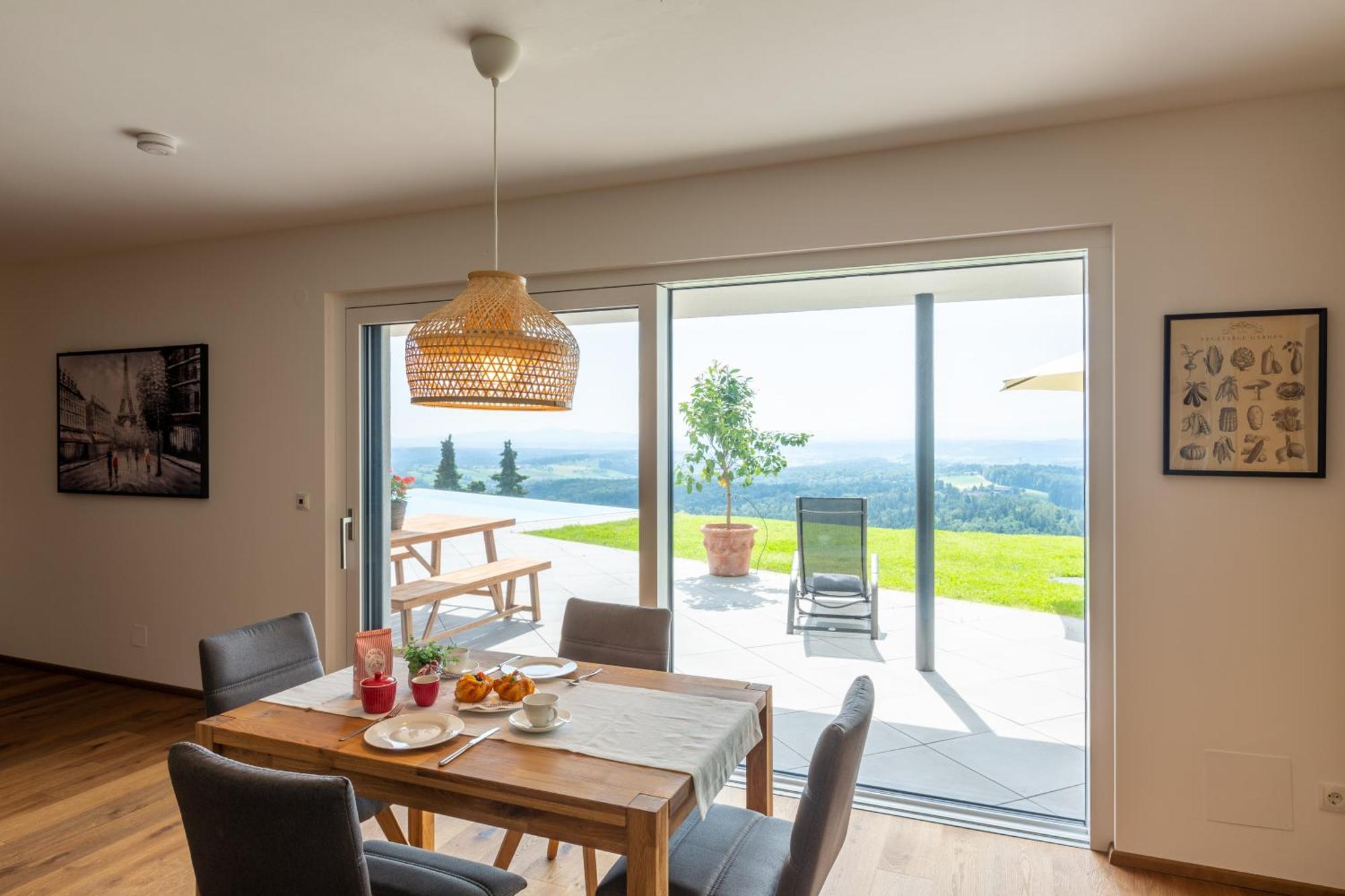 Greim15 --- Ganzes Ferienhaus Mit Fernsicht, Pool, Wellness 도이치란즈베르그 외부 사진
