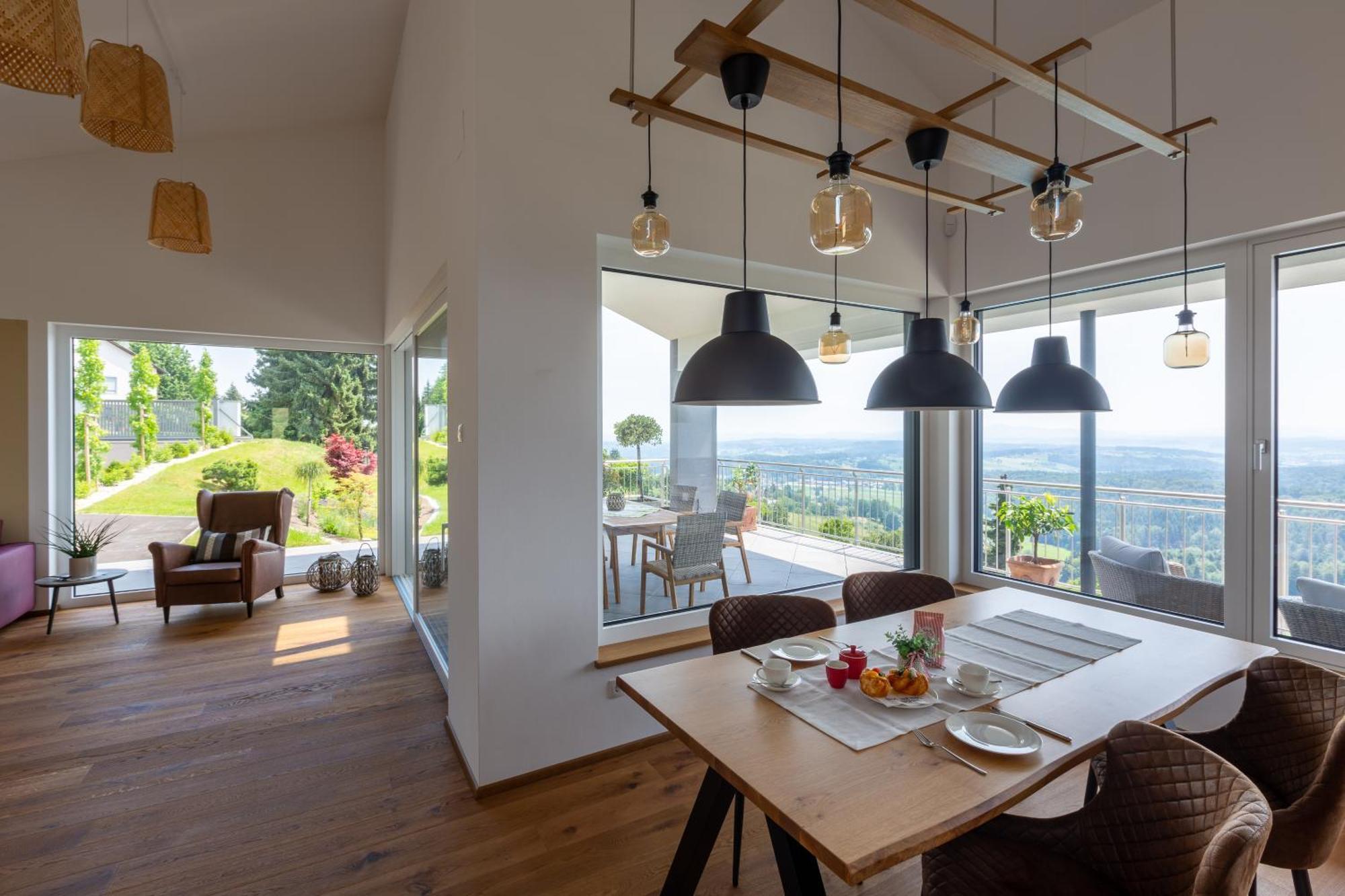 Greim15 --- Ganzes Ferienhaus Mit Fernsicht, Pool, Wellness 도이치란즈베르그 외부 사진